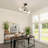 3-Light Modern Sputnik Globe Semi Flush Mount-1377869818