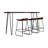 Gordonsville Counter Stool with Metal Frame-386607925