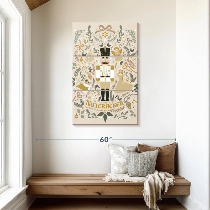 Keiraleigh Nutcracker Beige, 45" H x 28" W