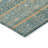 Machine Washable Indoor/Outdoor Claudian ACN1644 Teal Rug-109536042