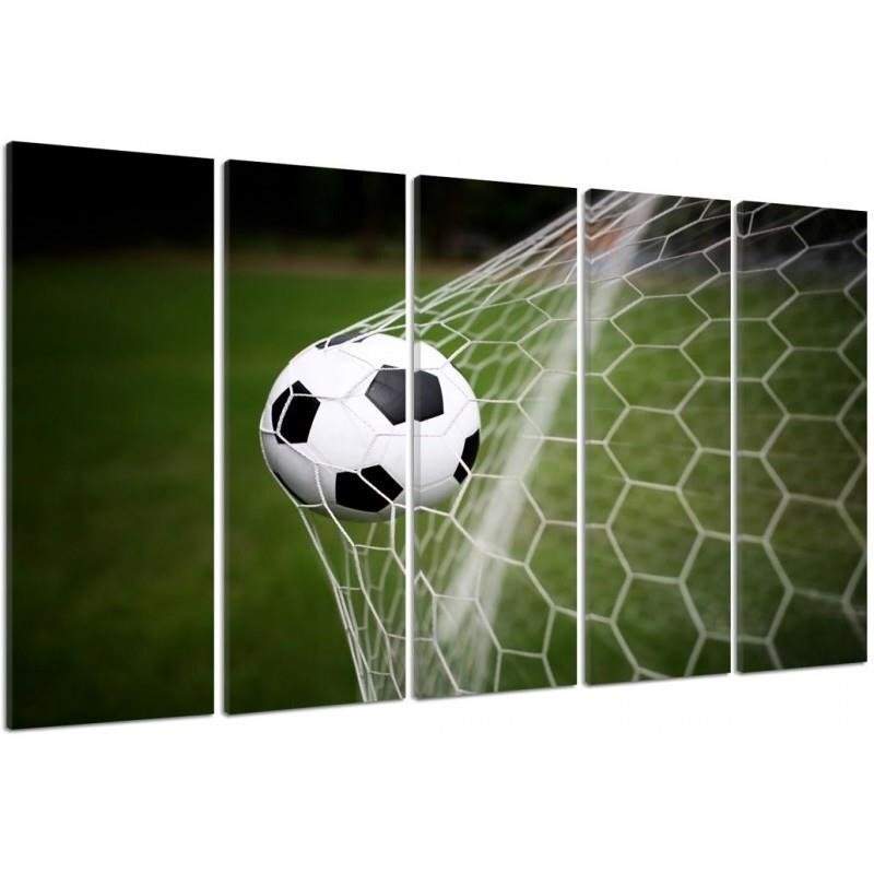 5-tlg. Fotodruck-Set Ball im Netz