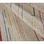 Fragment Hand Knotted Wool Striped Area Rug-2070878229