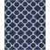 Rodgers Hand Woven Flat Weave Wool/Cotton Geometric Rug in Blue