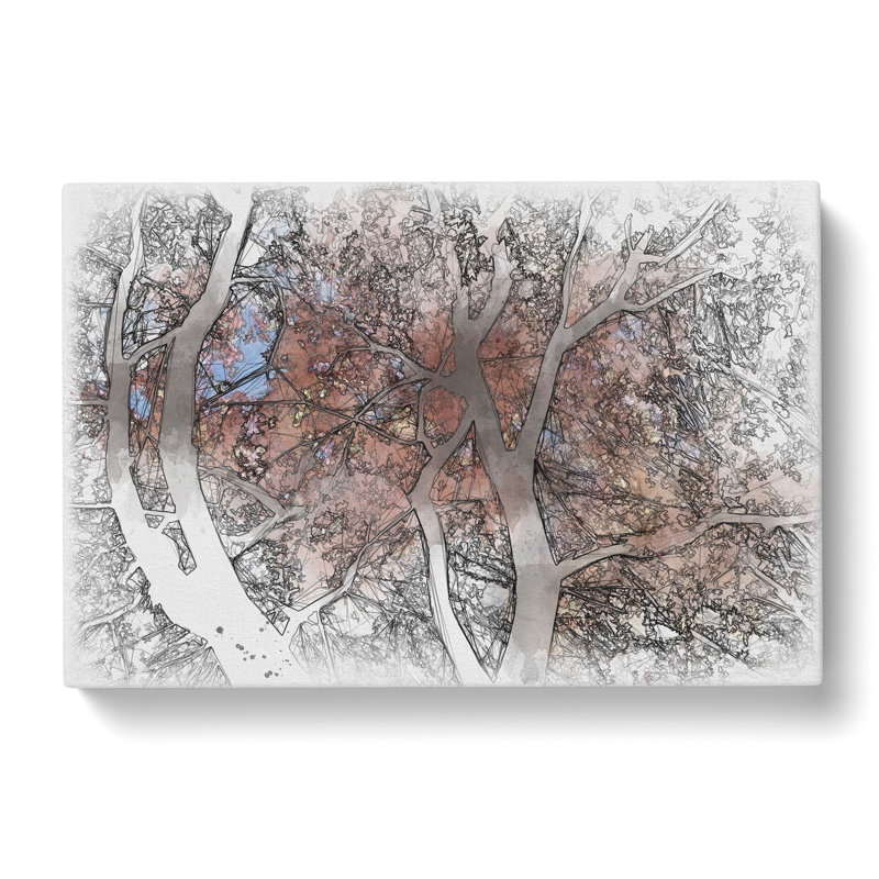Maple Tree Vol.2 - Wrapped Canvas Print, 60cm H x 91cm W x 3cm D