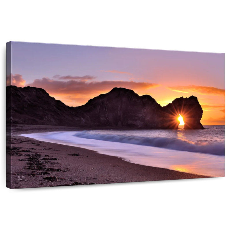 Arch Gillard Sunset, H 34 po x l 51 po