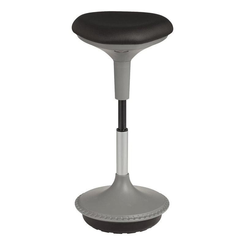 Active Adjustable Height Ergonomic Active Stool, Black
