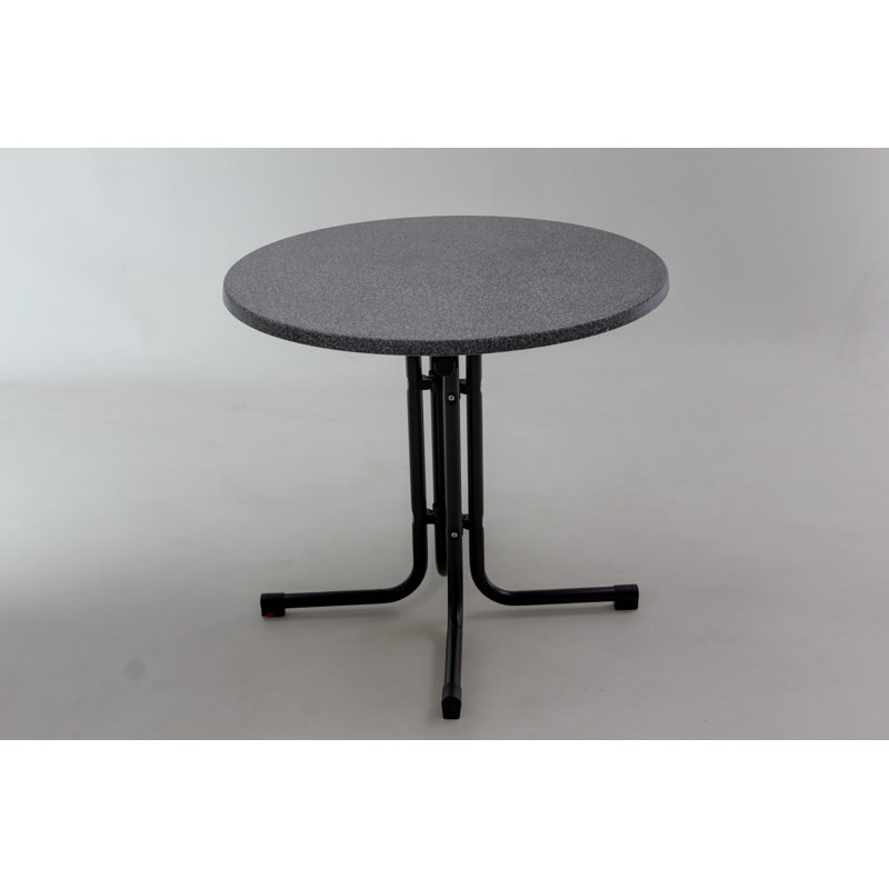 Nubble Round 80cm L Outdoor Bistro Table, Anthracite