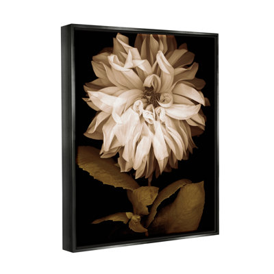 " Modern White Chrysanthemum Petals " by Caroline Kelly