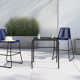 Abra 28'' Steel Outdoor Dining Table