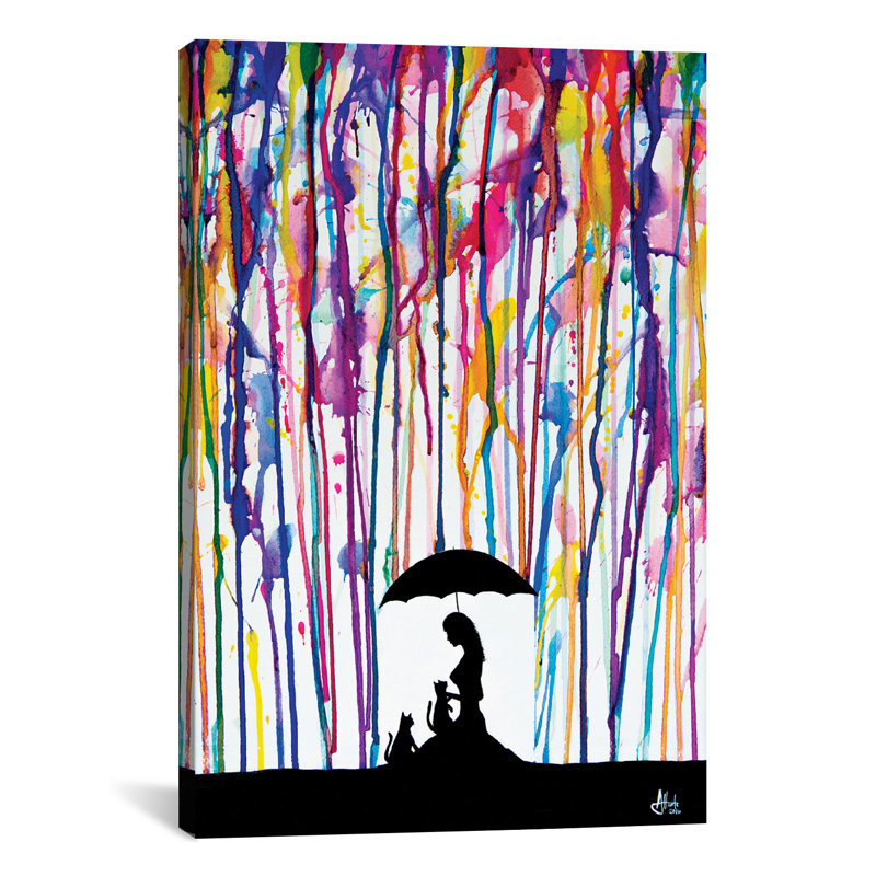 «Cat's Cradle», impression sur toile, H 18 po x l 12 po x P 1,5 po, Toile tendue, Pas de tapis