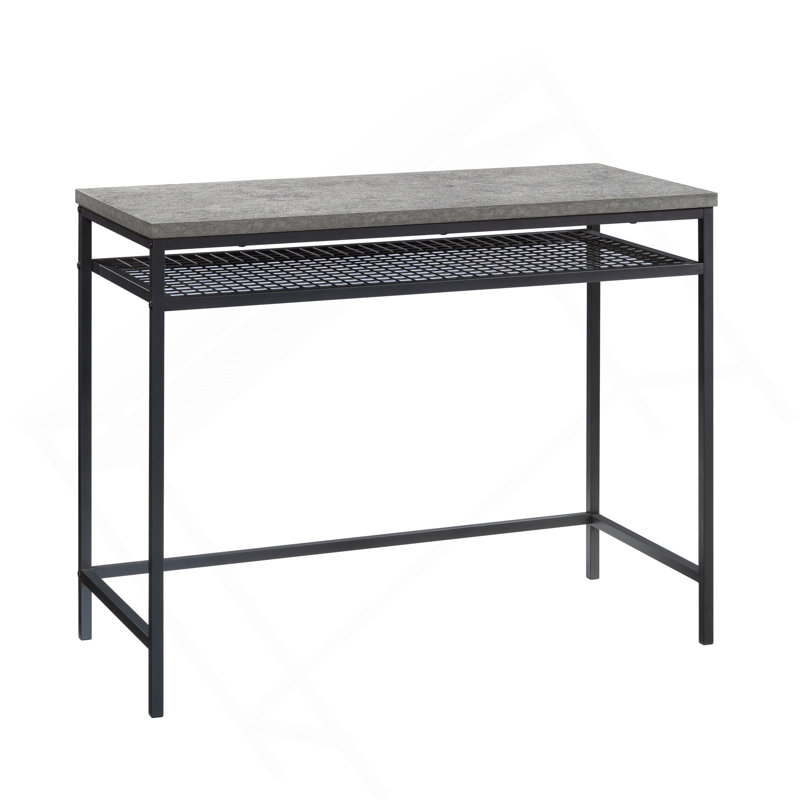 Bureau d'écriture, finition grise