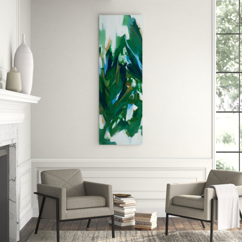 Heartfelt II Print by Sara Brown, Glass Coat, 90" H x 30" W x 1.5" D