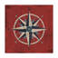 «Nautical Love Compass» par Michael Mullan, impression sur toile tendue-33419235