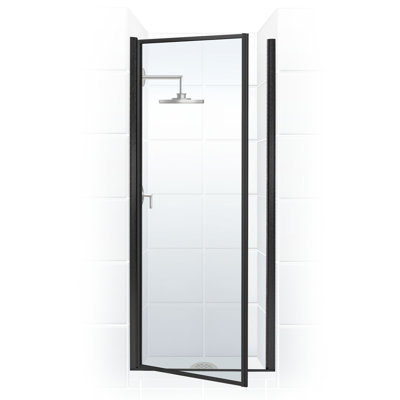 Legend Series 30.63'' W x 64'' H Hinged Framed Shower door
