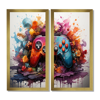 Art graphique sur toile Neon