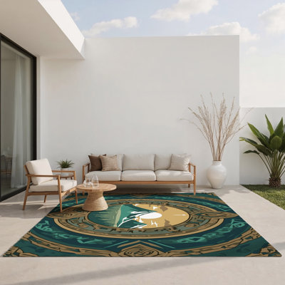 Tapis intérieur et extérieur Moonlit Sanctum