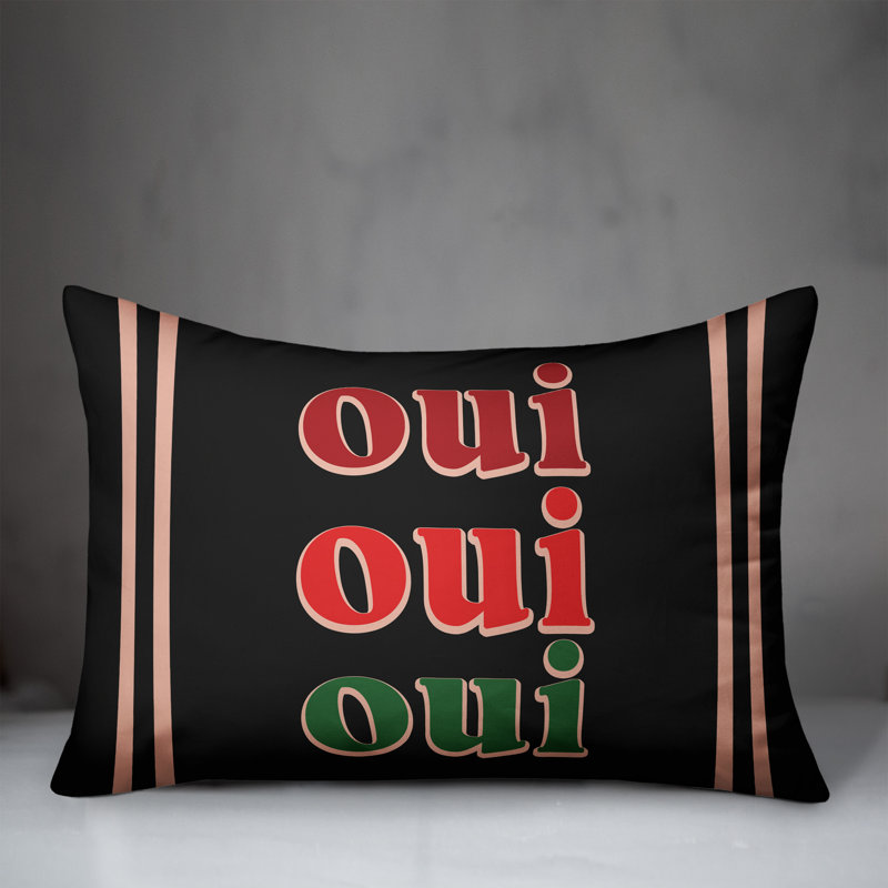 Housse de coussin rectangulaire