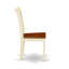L'ensemble 5 pièces comprend une table de salle à manger rectangulaire avec rallonge papillon et 4 chaises en bois massif, babeurre et cerise-26397640