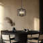 Lustre géométrique à 4 lumières de style bougie Nevels-406570634-406570635-439698235