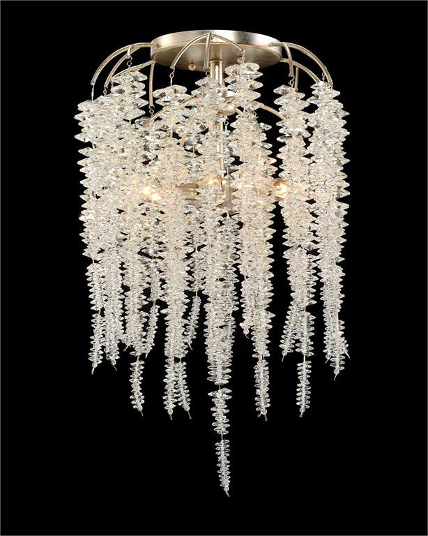 Cascading Semi Flush Mount