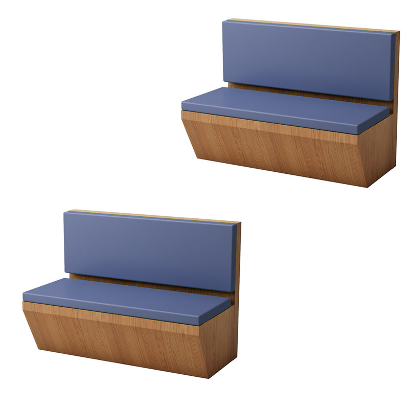 Banc de restaurant simple et luxueux haut de gamme