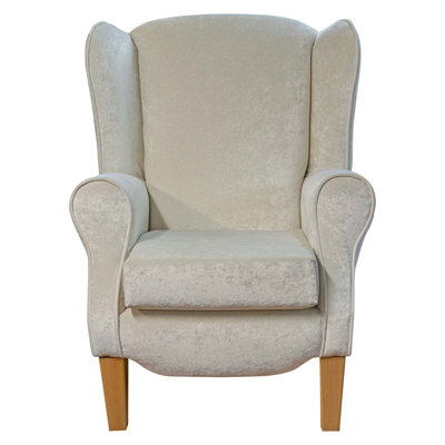 81cm Wide Tufted Wingback Chair