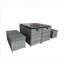 Alfino Square 8 - Person 110cm Long Dining Set with Cushions-610391135-610391134