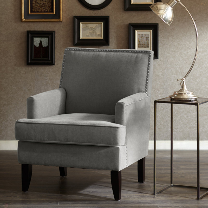 Fauteuil club Track Track, Gris