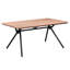 Metka Metal Base Dining Table