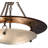 Aquinnah 2 - Light Nickel Unique/Statement Pendant