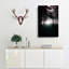 White Wolf In A Forest - Wrapped Canvas Print-55303261
