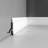 5/8 in D x 5-7/8 in W x 78-3/4 in L Primed White Flexible Polyurethane Baseboard Moulding