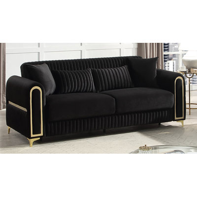 Margery Upholstered Sleeper Sofa