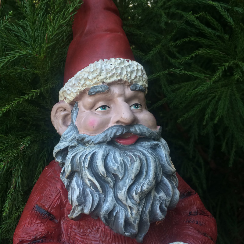 Statue de père Noël gnome Nowaday