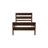 Twin Bed with Headboard and Footboard,Espresso-938692226