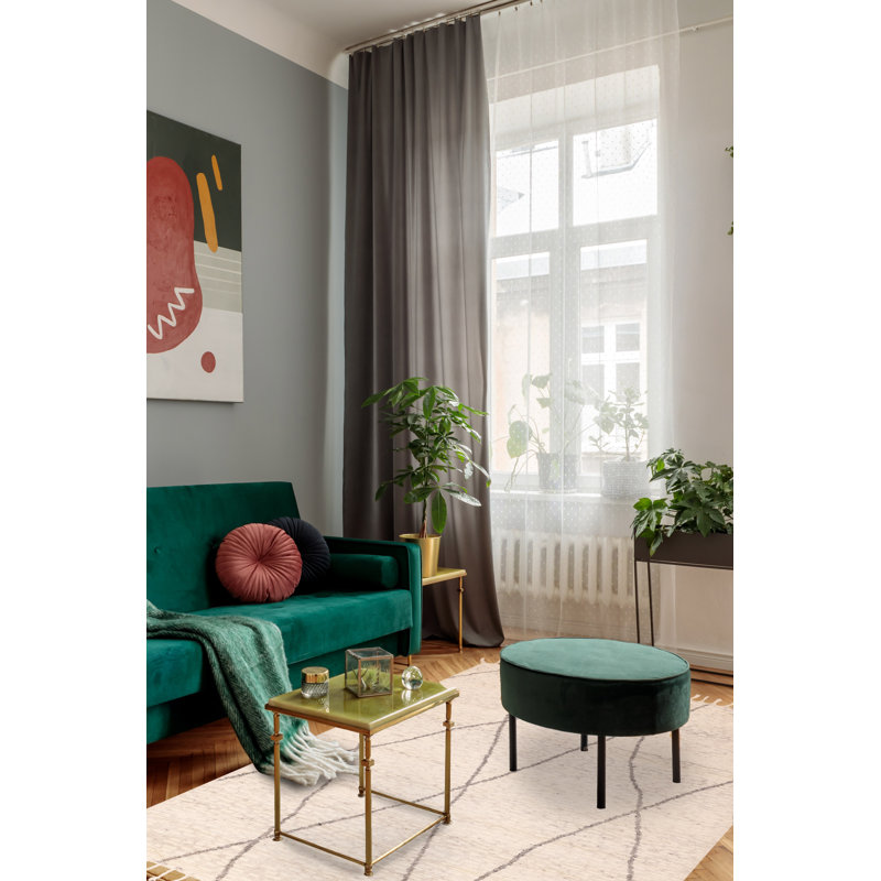 Tapis crème Renuka 8 pi 1 po x 9 pi 3 po