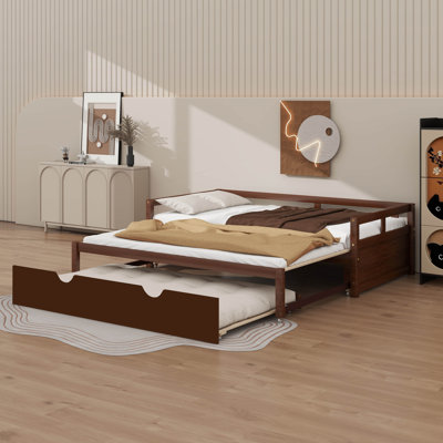 Twin Size Extending Daybed With Trundle