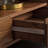 Black walnut solid wood TV cabinet-108068364