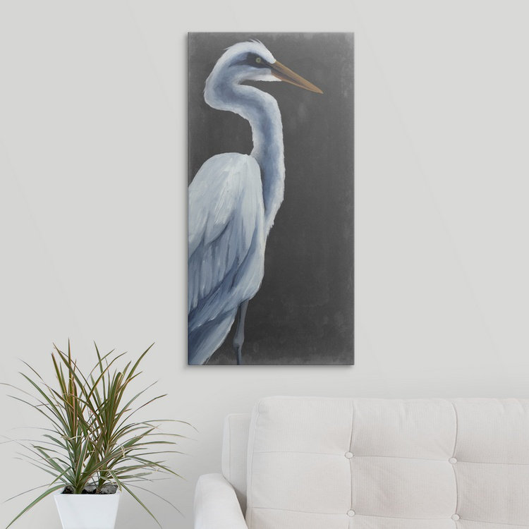 « ii », reproduction d’art dépilée Herald, H 30 po x l 15 po x P 1,5 po, Toile