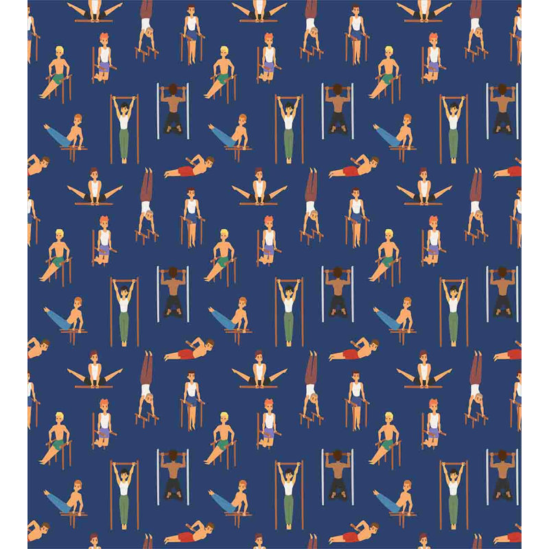  Multicolore, ensemble de housse de couette Ambesonne Gymnastic