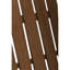 Chaise Adirondack en bois massif avec repose-pieds