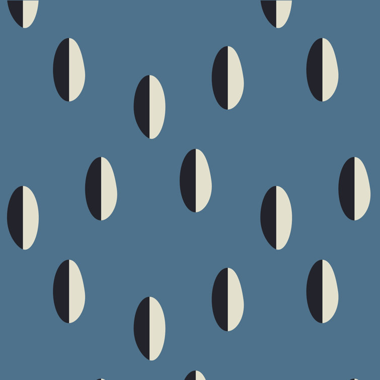 Shape of Color Split 10' L x 24" W Peel and Stick Wallpaper Tile