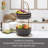 Mikasa Gourmet Basics Aztec 2 Tier Basket