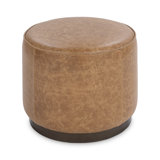 Clair Leather End Table