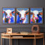Ensemble de 3 impressions giclées encadrées - Prêt à accrocher-484845635-484845634