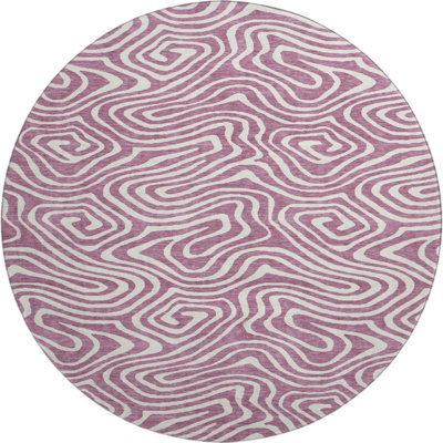 Premium Machine Washable Guada AMF1020 Swirls Rug