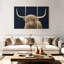 Vache Brampt Highland bleu marine-108174307