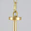 Lustre de style chandelier double en forme de chandelle 5 lumières-1199620358