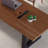 Modern Solid Wood Desk with Thick Top-1702216302