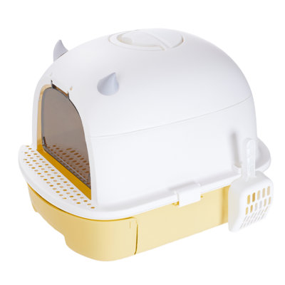 Polyethylene Plastic Litter Box with Scoop